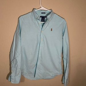 Women’s button up size 8 Polo by Ralph Lauren